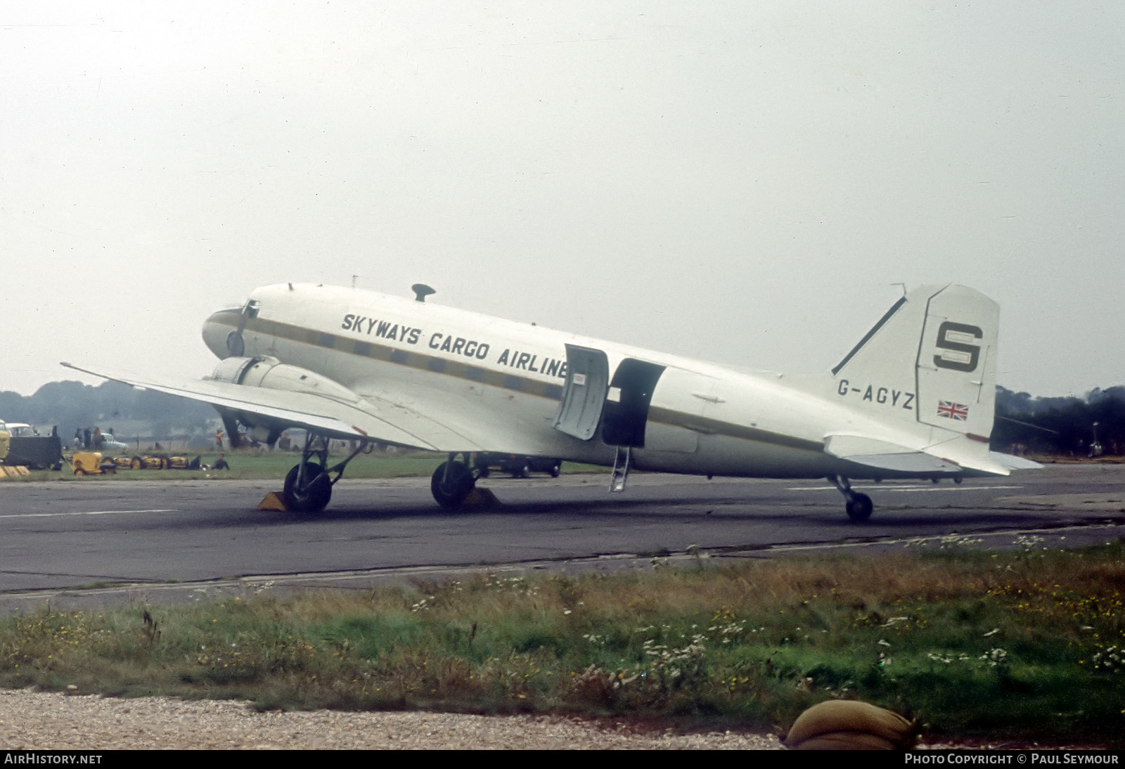 Aircraft Photo of G-AGYZ | Douglas C-47A Skytrain | Skyways Cargo Airline | AirHistory.net #349977