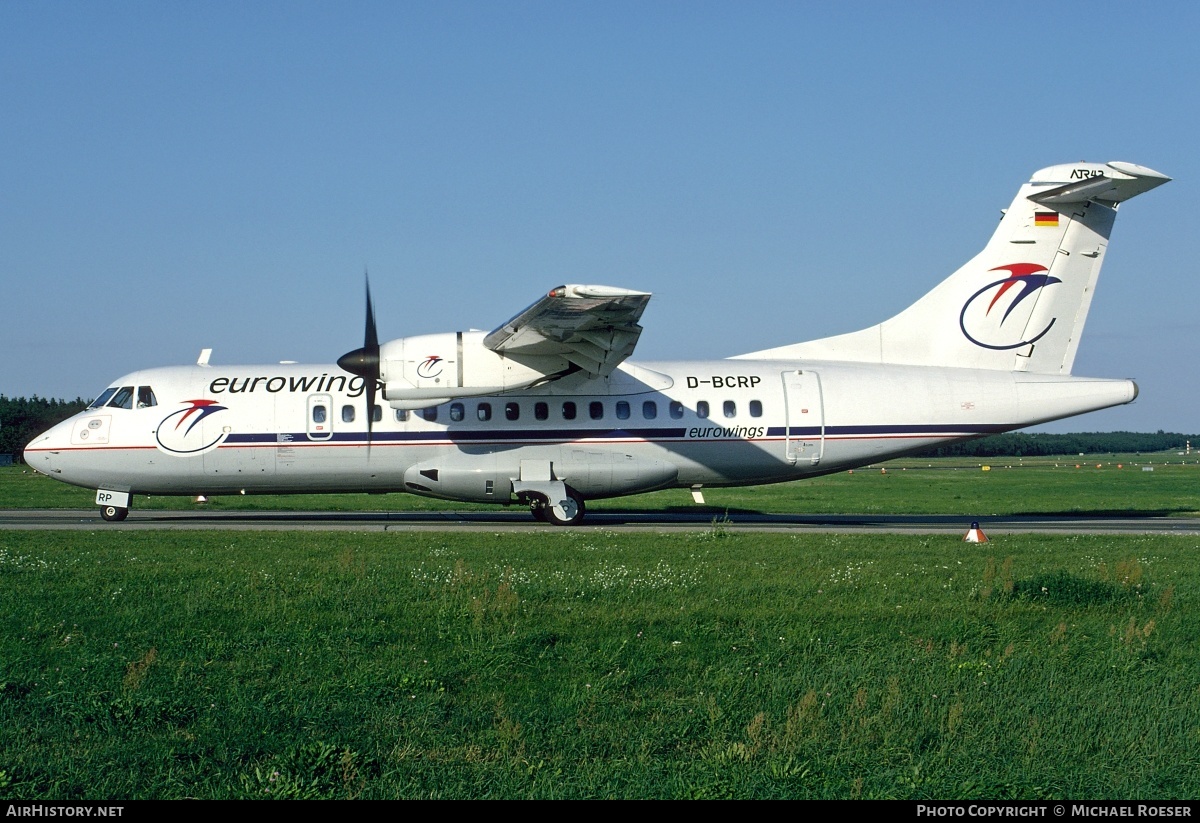 Aircraft Photo of D-BCRP | ATR ATR-42-300 | Eurowings | AirHistory.net #349978