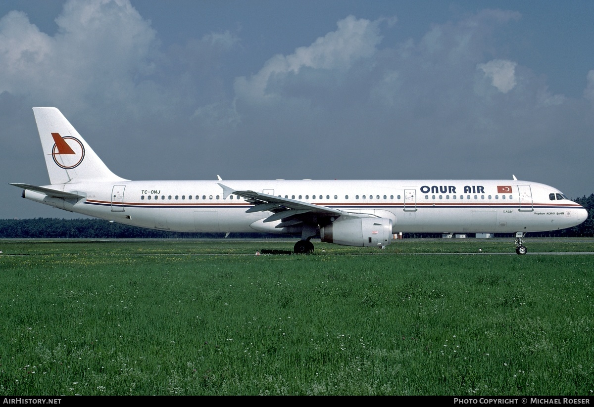 Aircraft Photo of TC-ONJ | Airbus A321-131 | Onur Air | AirHistory.net #349980