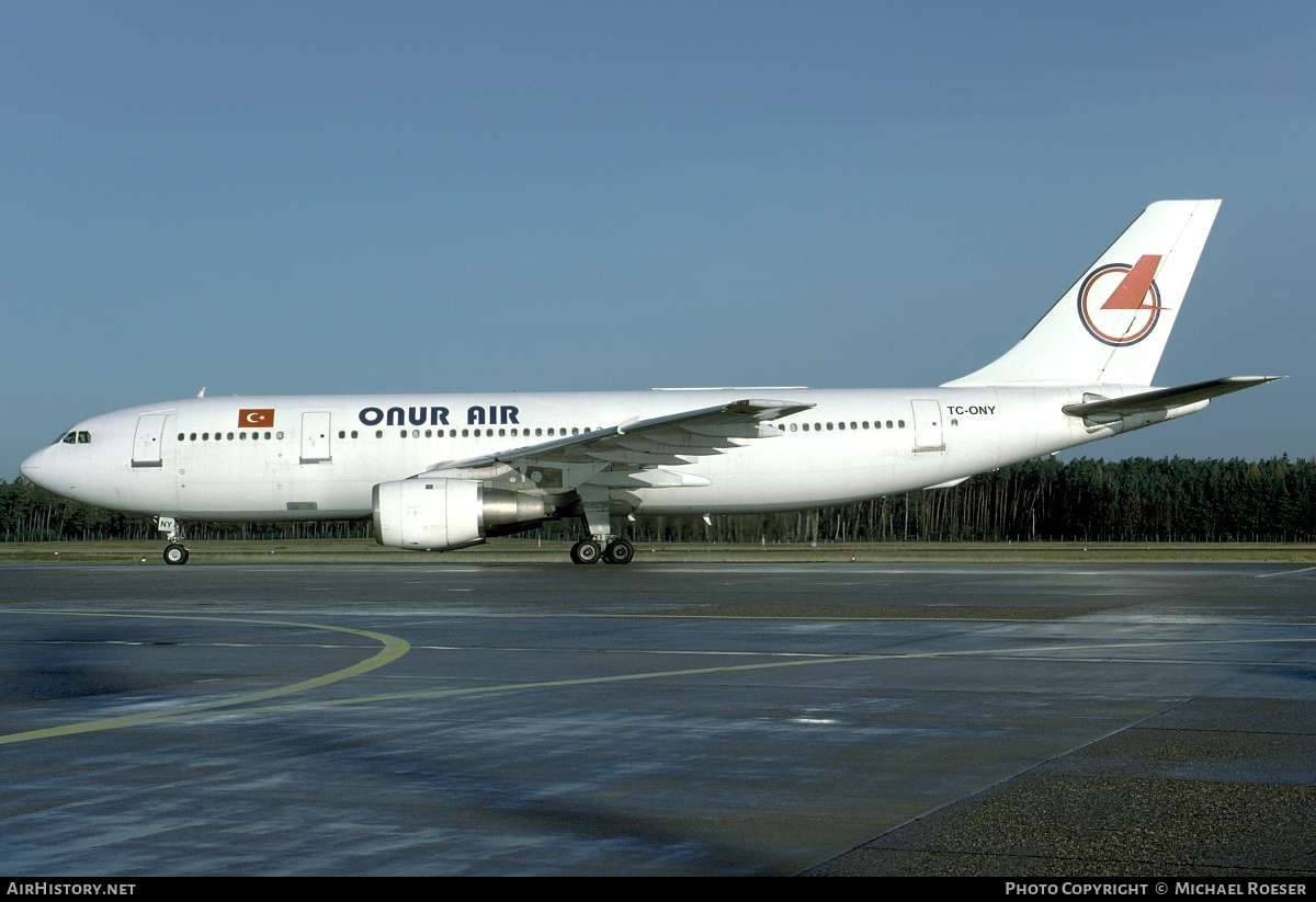Aircraft Photo of TC-ONY | Airbus A300B2K-3C | Onur Air | AirHistory.net #349982