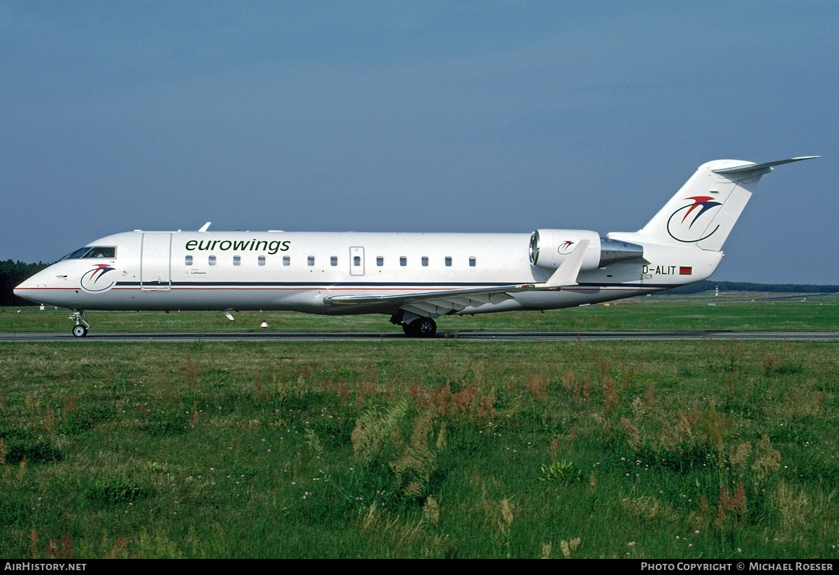Aircraft Photo of D-ALIT | Bombardier CRJ-100ER (CL-600-2B19) | Eurowings | AirHistory.net #349993