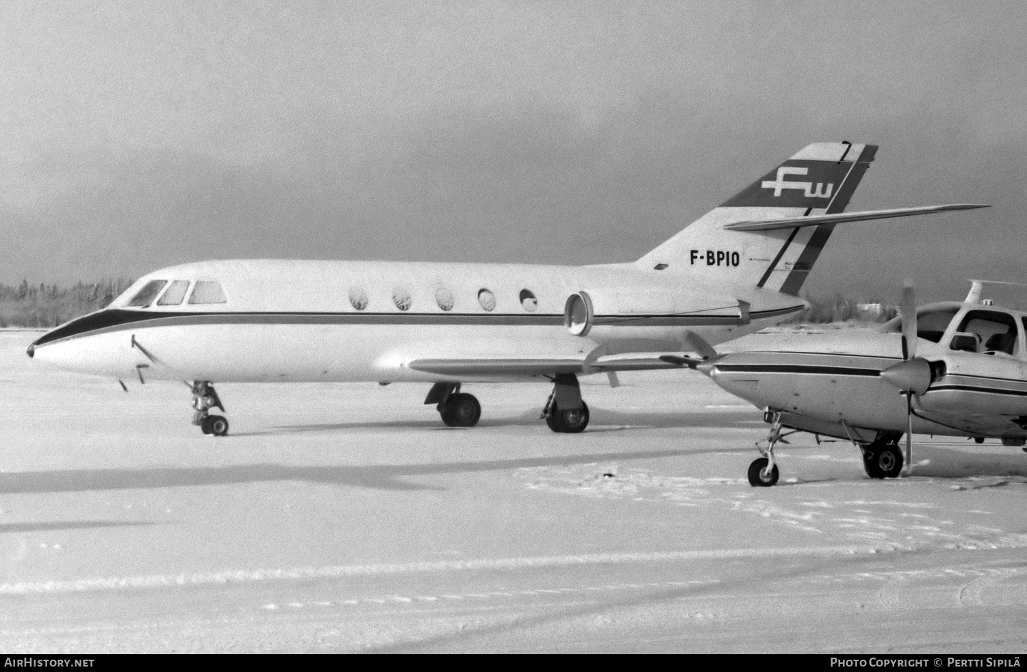Aircraft Photo of F-BPIO | Dassault Falcon 20C | Finnwings | AirHistory.net #350006