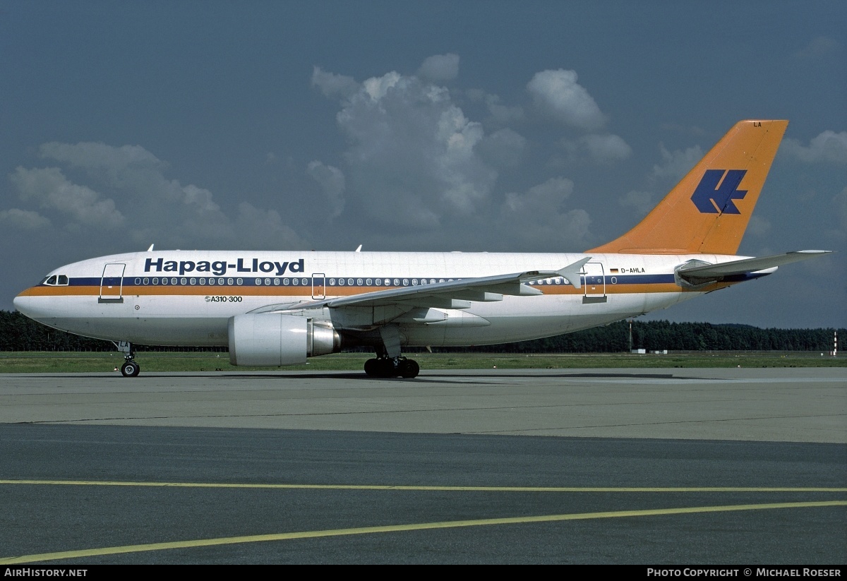 Aircraft Photo of D-AHLA | Airbus A310-304 | Hapag-Lloyd | AirHistory.net #350025