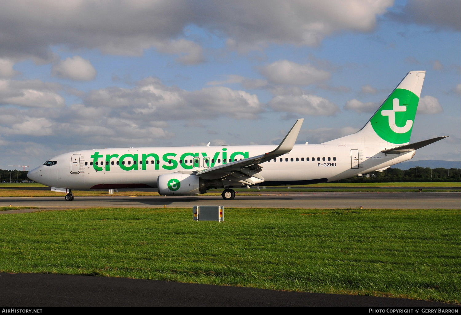 Aircraft Photo of F-GZHU | Boeing 737-8K2 | Transavia | AirHistory.net #350031