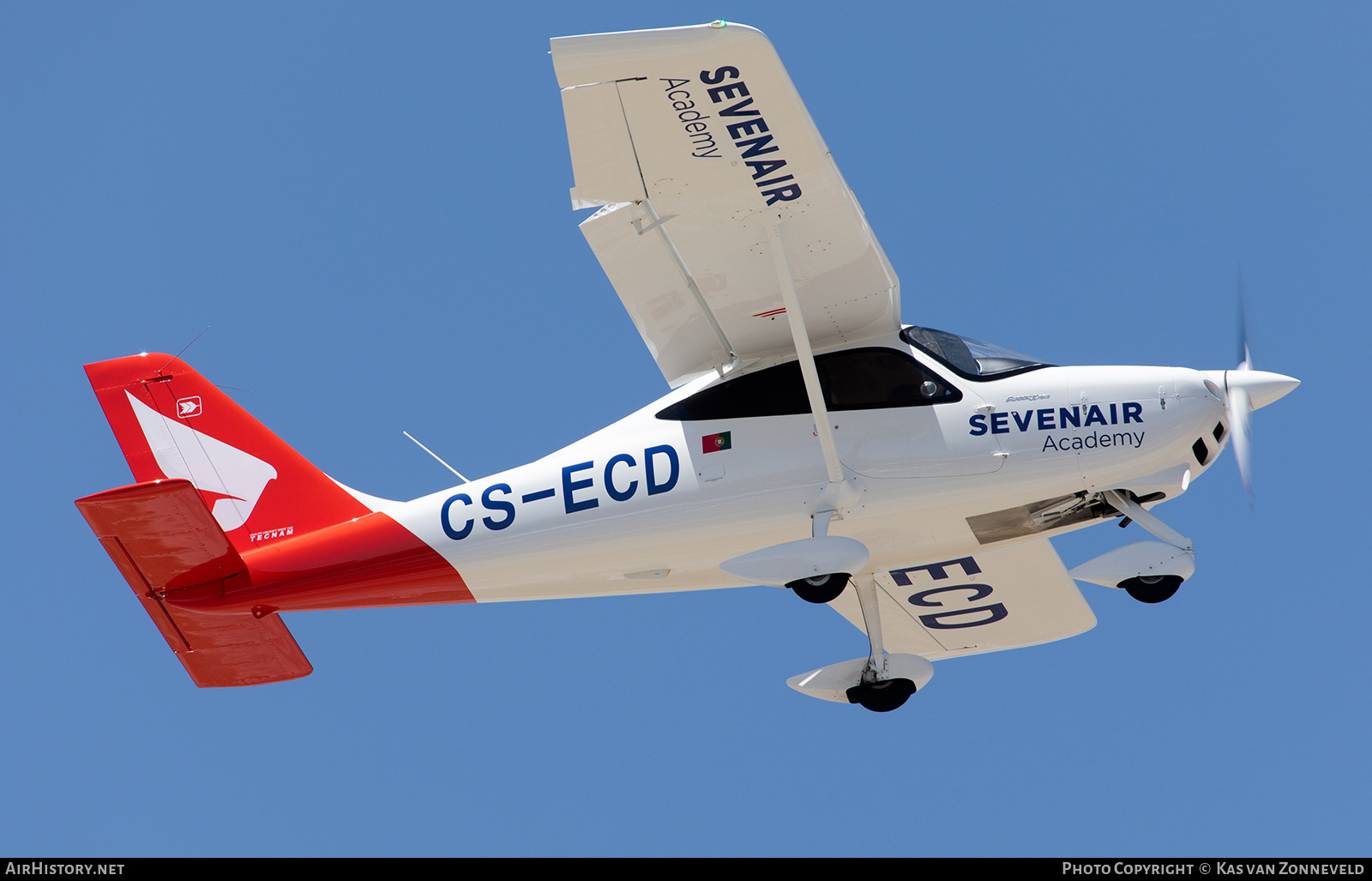 Aircraft Photo of CS-ECD | Tecnam P-2008JC Mk.II | Sevenair Academy | AirHistory.net #350038