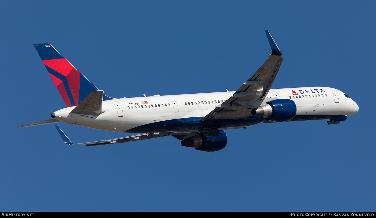 Aircraft Photo of N823DX | Boeing 757-26D | Delta Air Lines | AirHistory.net #350053