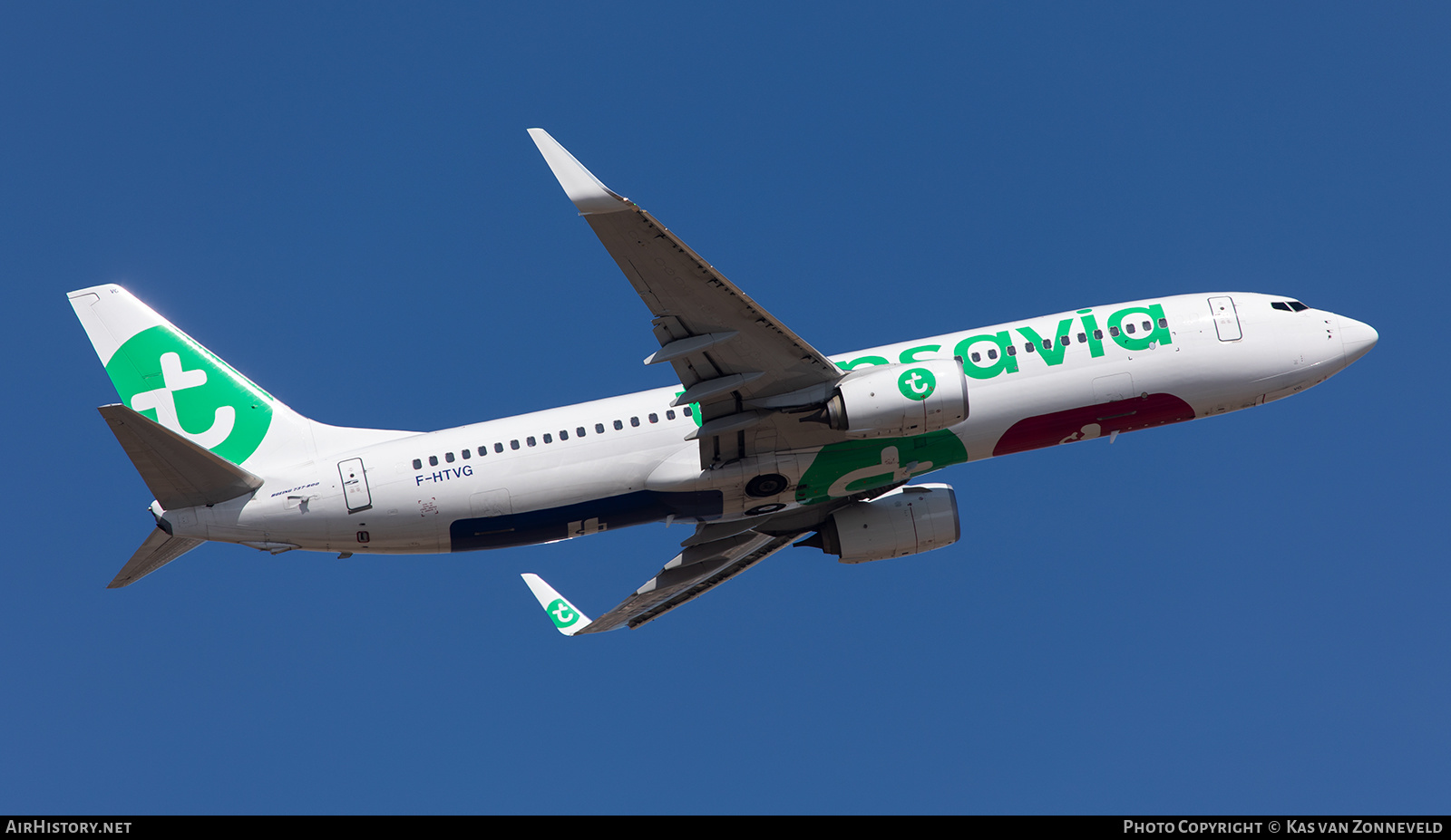 Aircraft Photo of F-HTVG | Boeing 737-800 | Transavia | AirHistory.net #350055