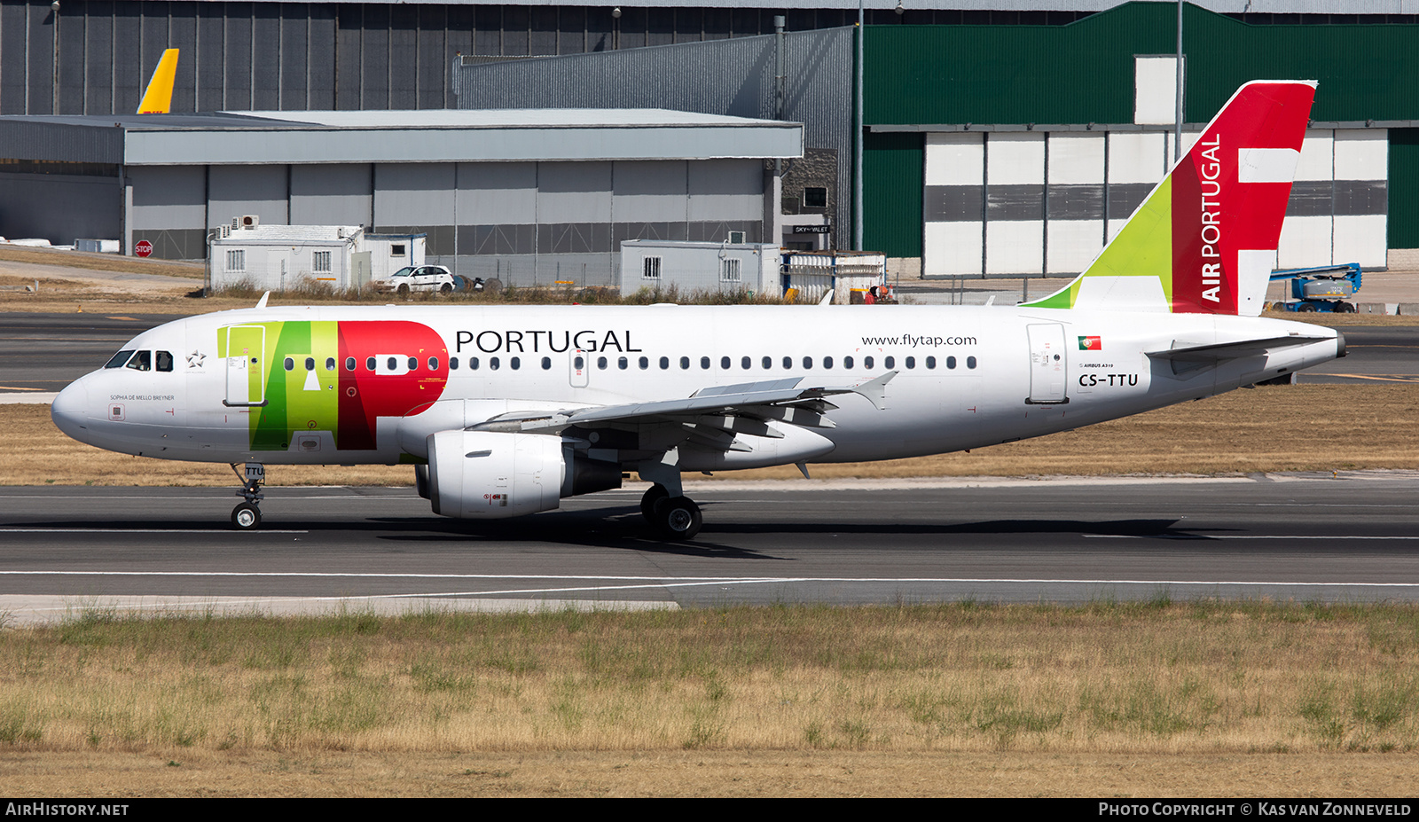 Aircraft Photo of CS-TTU | Airbus A319-112 | TAP Air Portugal | AirHistory.net #350056