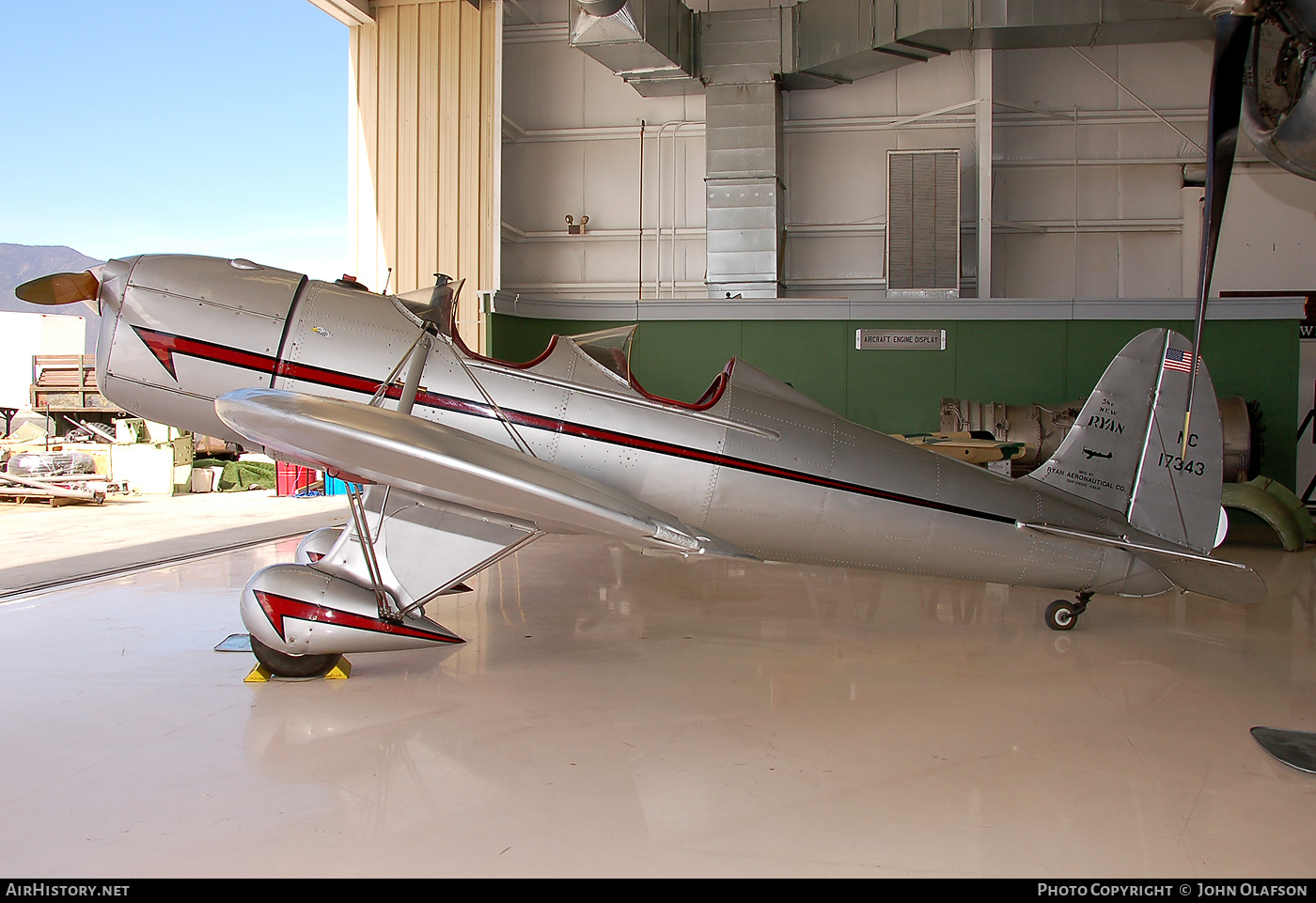 Aircraft Photo of N17343 / NC17343 | Ryan STM-S2 | AirHistory.net #350082