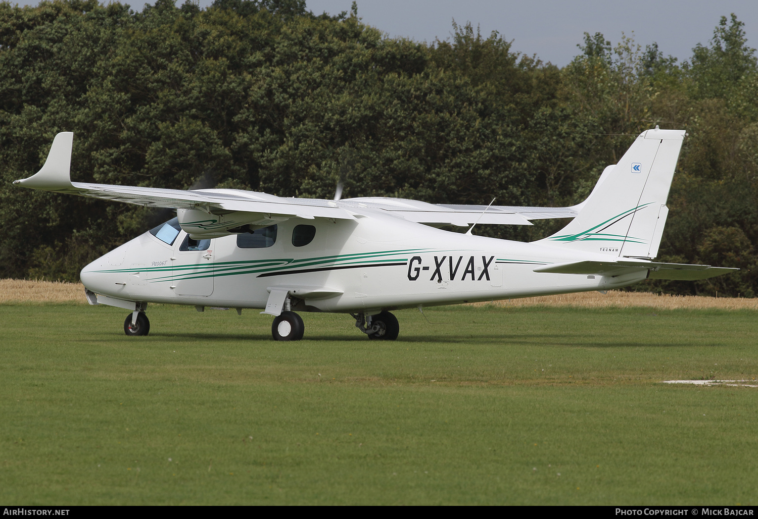 Aircraft Photo of G-XVAX | Tecnam P2006T | AirHistory.net #350108