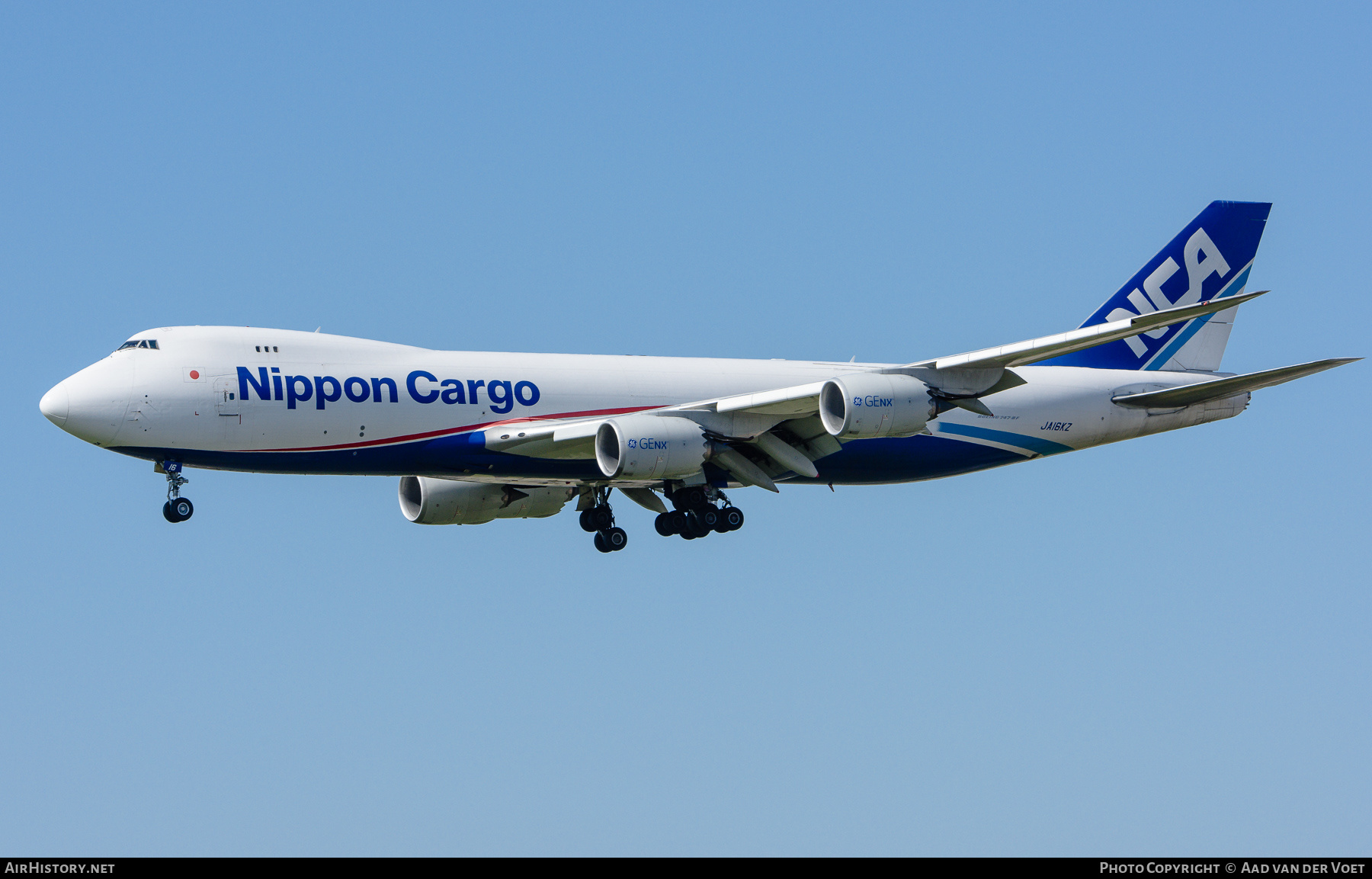 Aircraft Photo of JA16KZ | Boeing 747-8KZF/SCD | Nippon Cargo Airlines - NCA | AirHistory.net #350114