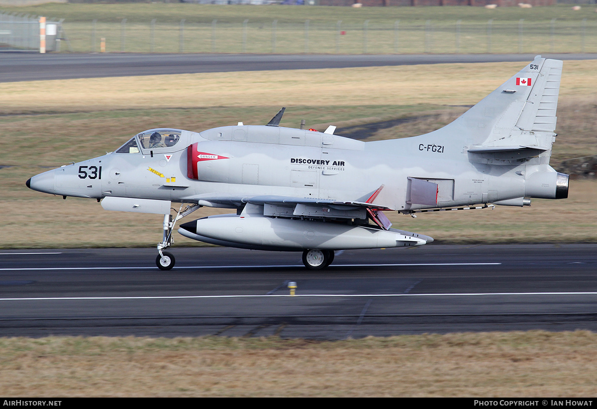 Aircraft Photo of C-FGZI | McDonnell Douglas A-4N Skyhawk II | Discovery Air Defence Services | AirHistory.net #350126