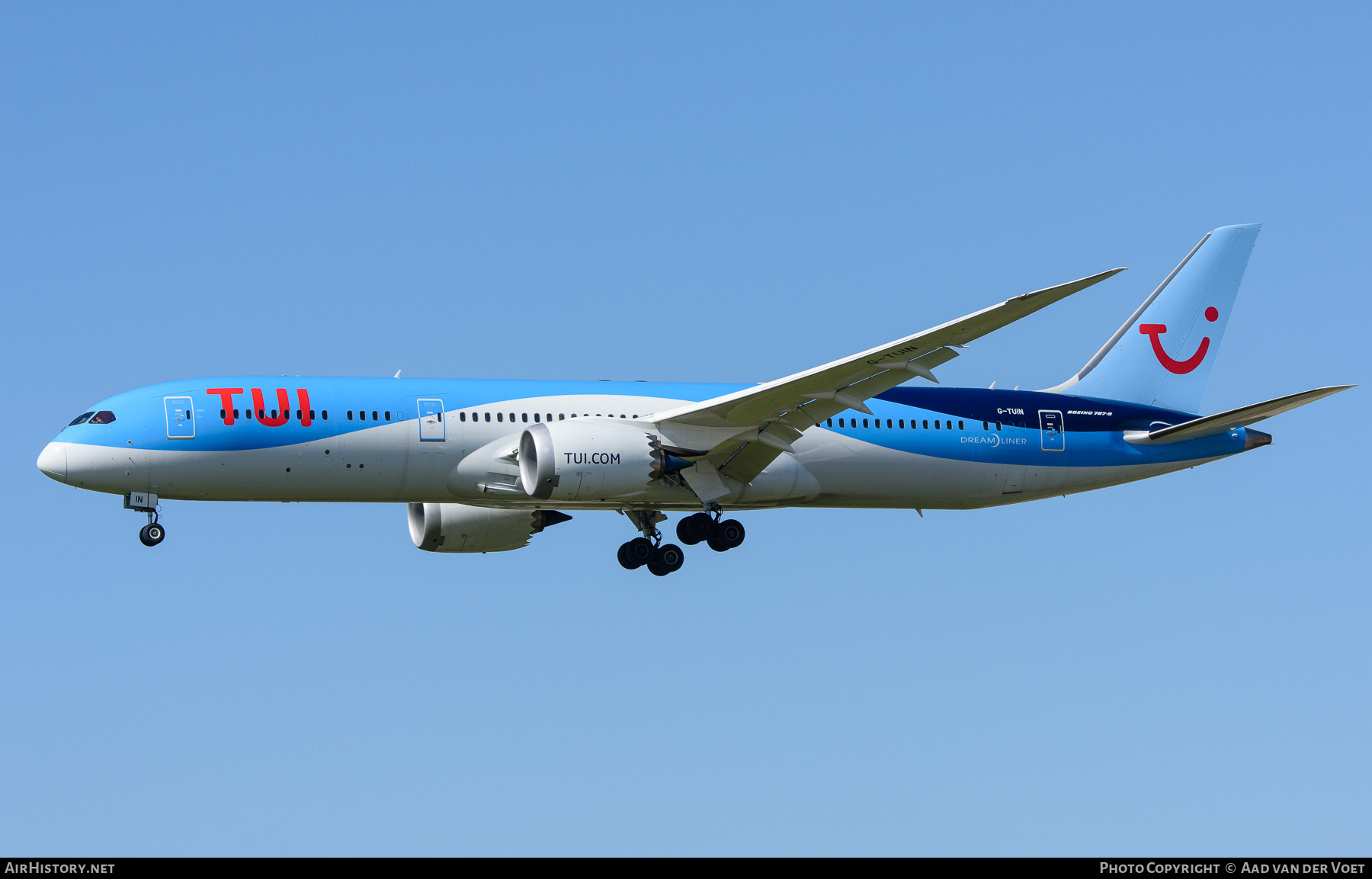 Aircraft Photo of G-TUIN | Boeing 787-9 Dreamliner | TUI | AirHistory.net #350141