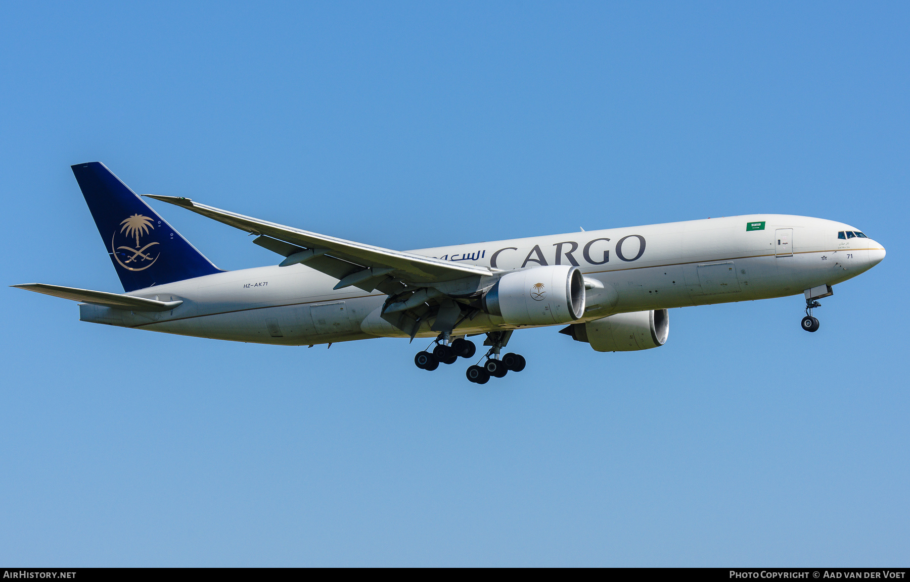 Aircraft Photo of HZ-AK71 | Boeing 777-FFG | Saudia - Saudi Arabian Airlines Cargo | AirHistory.net #350142