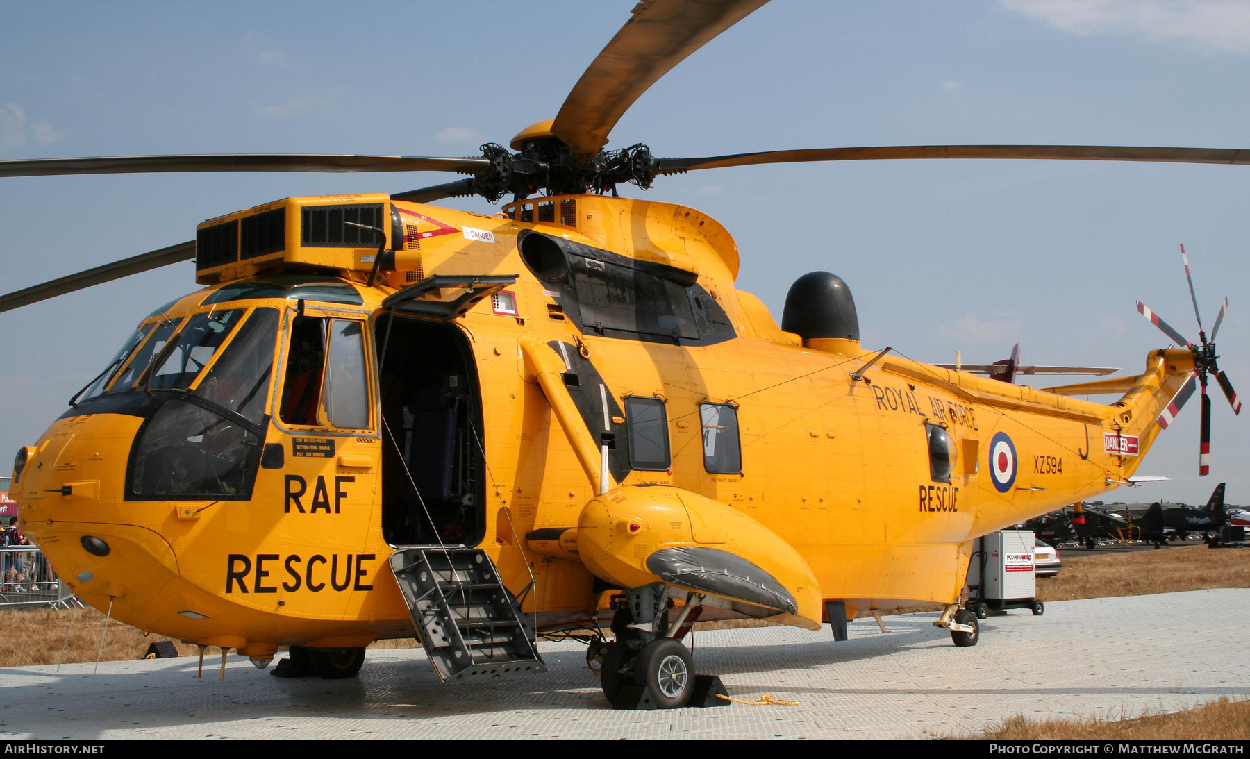 Aircraft Photo of XZ594 | Westland WS-61 Sea King HAR3 | UK - Air Force | AirHistory.net #350150