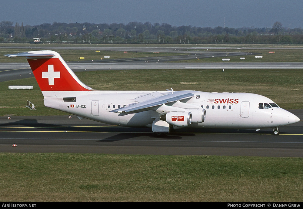 Aircraft Photo of HB-IXK | British Aerospace Avro 146-RJ85 | Swiss International Air Lines | AirHistory.net #350153