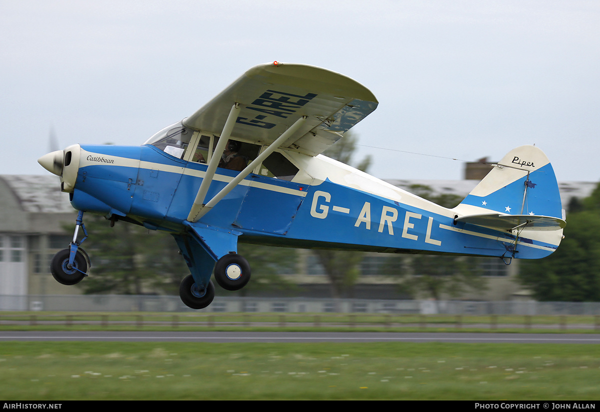 Aircraft Photo of G-AREL | Piper PA-22-150 Caribbean | AirHistory.net #350154
