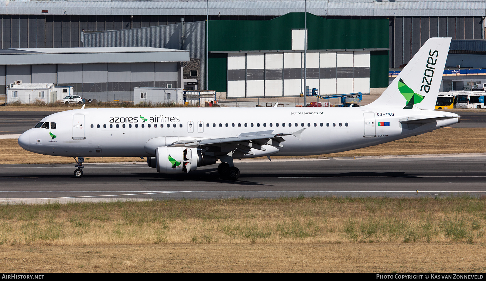 Aircraft Photo of CS-TKQ | Airbus A320-214 | Azores Airlines | AirHistory.net #350165