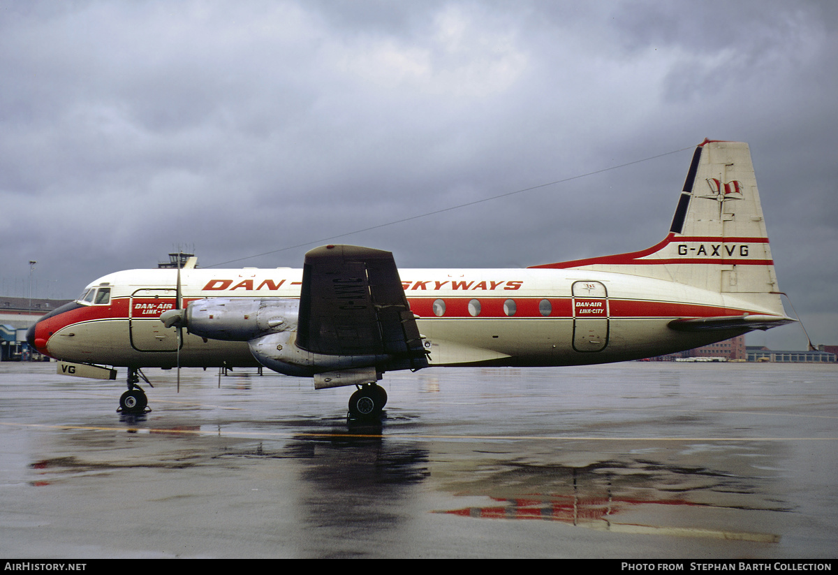 Aircraft Photo of G-AXVG | Hawker Siddeley HS-748 Srs2A/226 | Dan-Air Skyways | AirHistory.net #350166