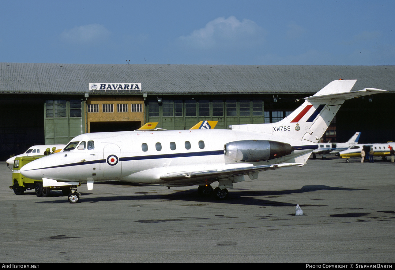 Aircraft Photo of XW789 | Hawker Siddeley HS-125 CC1 (HS-125-400B) | UK - Air Force | AirHistory.net #350174