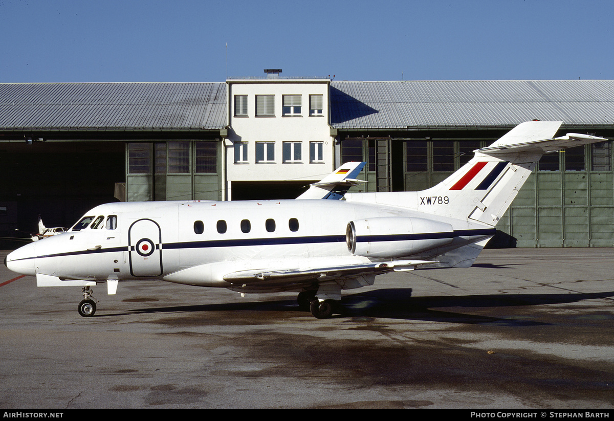 Aircraft Photo of XW789 | Hawker Siddeley HS-125 CC1A (HS-125-400B) | UK - Air Force | AirHistory.net #350176