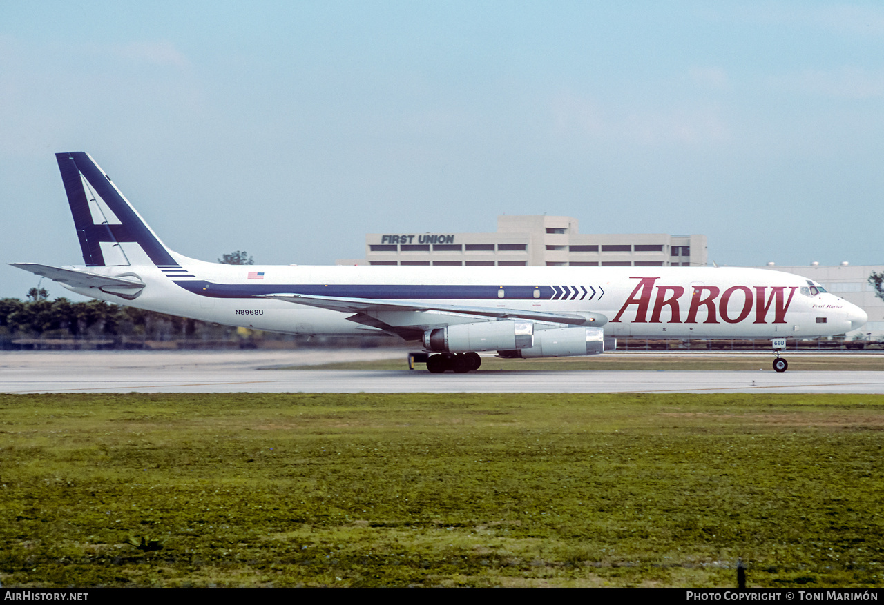 Aircraft Photo of N8968U | McDonnell Douglas DC-8-62H(F) | Arrow Air | AirHistory.net #350182