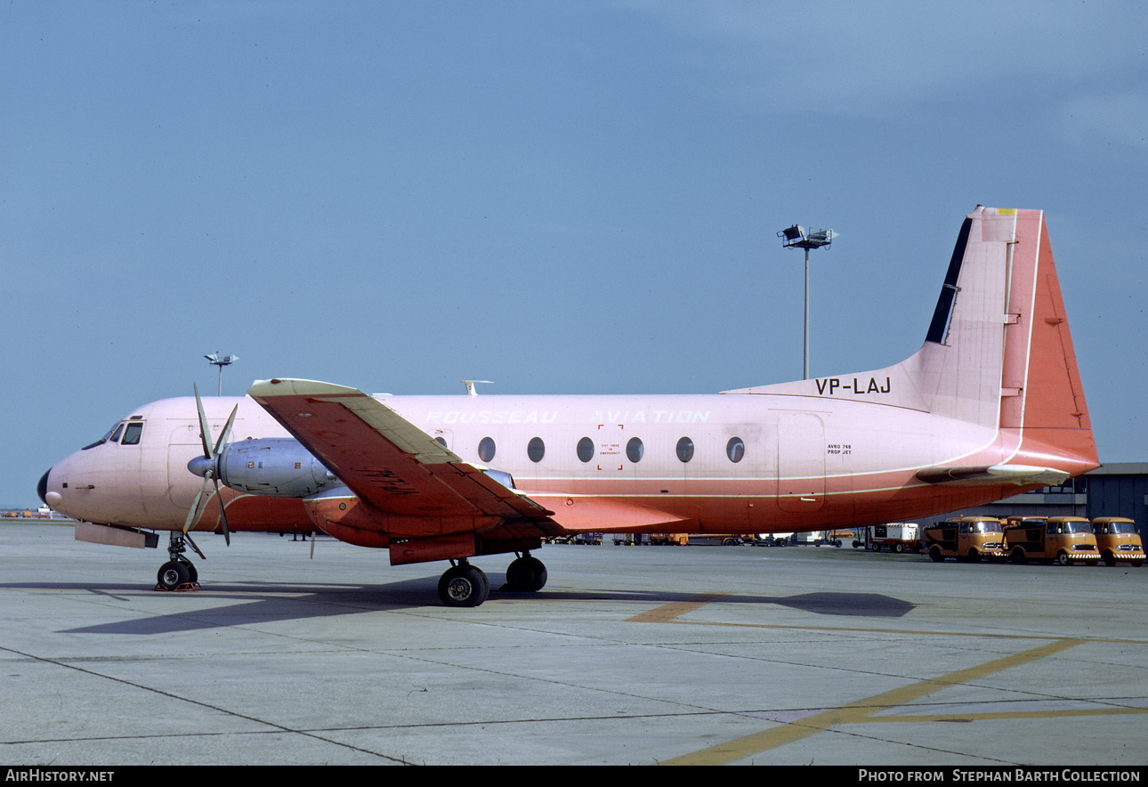 Aircraft Photo of VP-LAJ | Hawker Siddeley HS-748 Srs2/225 | Rousseau Aviation | AirHistory.net #350184