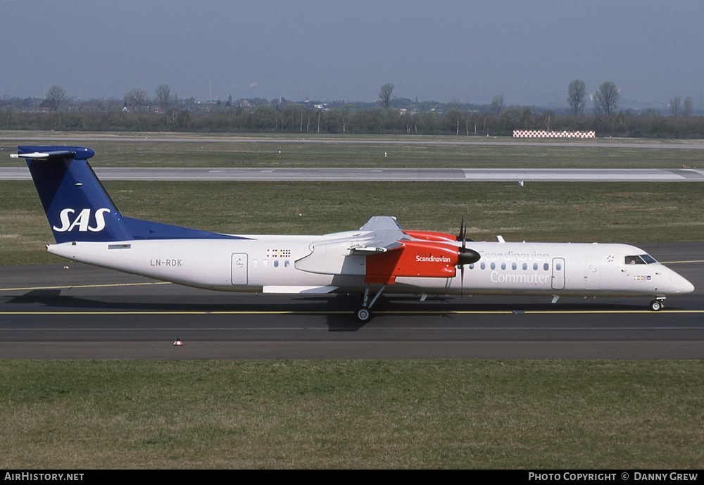 Aircraft Photo of LN-RDK | Bombardier DHC-8-402 Dash 8 | Scandinavian Commuter - SAS | AirHistory.net #350192
