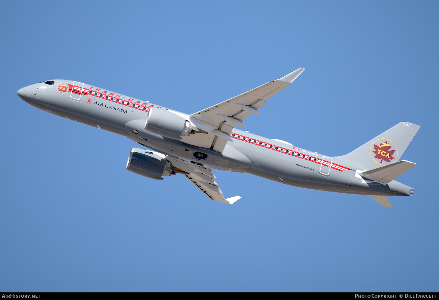 Aircraft Photo of C-GNBN | Airbus A220-371 (BD-500-1A11) | Air Canada | Trans-Canada Air Lines - TCA | AirHistory.net #350208