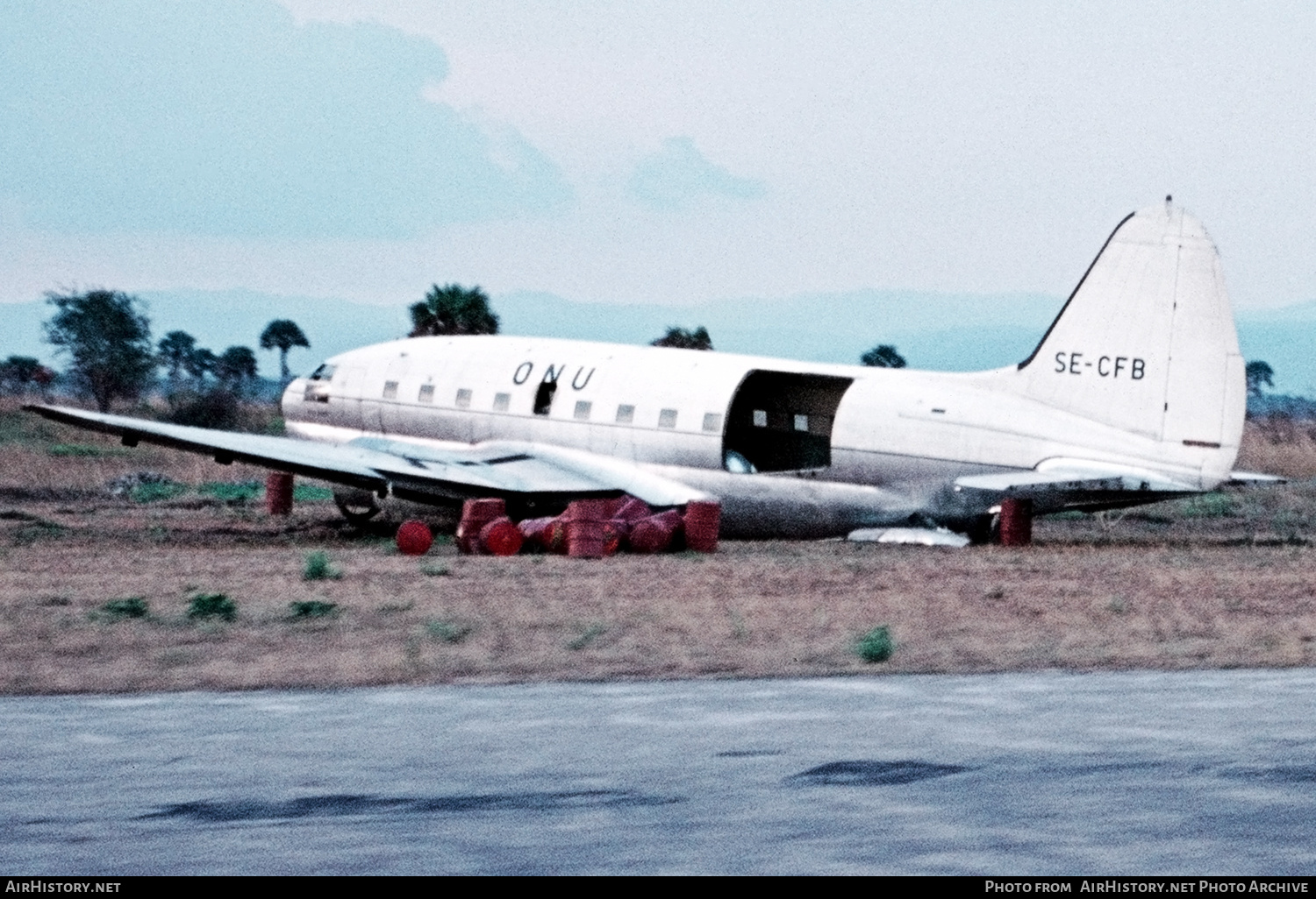 Aircraft Photo of SE-CFB | Riddle C-46R Commando Super 46C | United Nations | AirHistory.net #350214