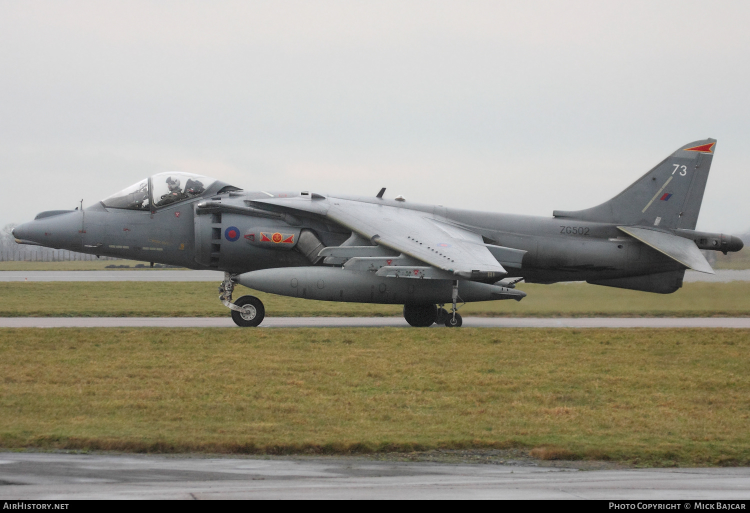 Aircraft Photo of ZG502 | British Aerospace Harrier GR9 | UK - Air Force | AirHistory.net #350240