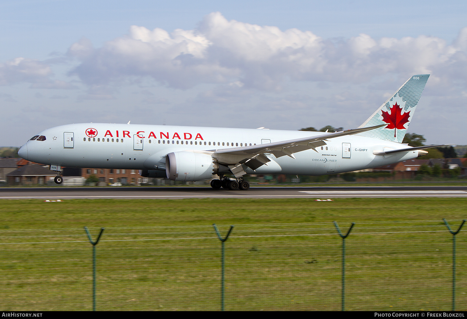 Aircraft Photo of C-GHPY | Boeing 787-8 Dreamliner | Air Canada | AirHistory.net #350251