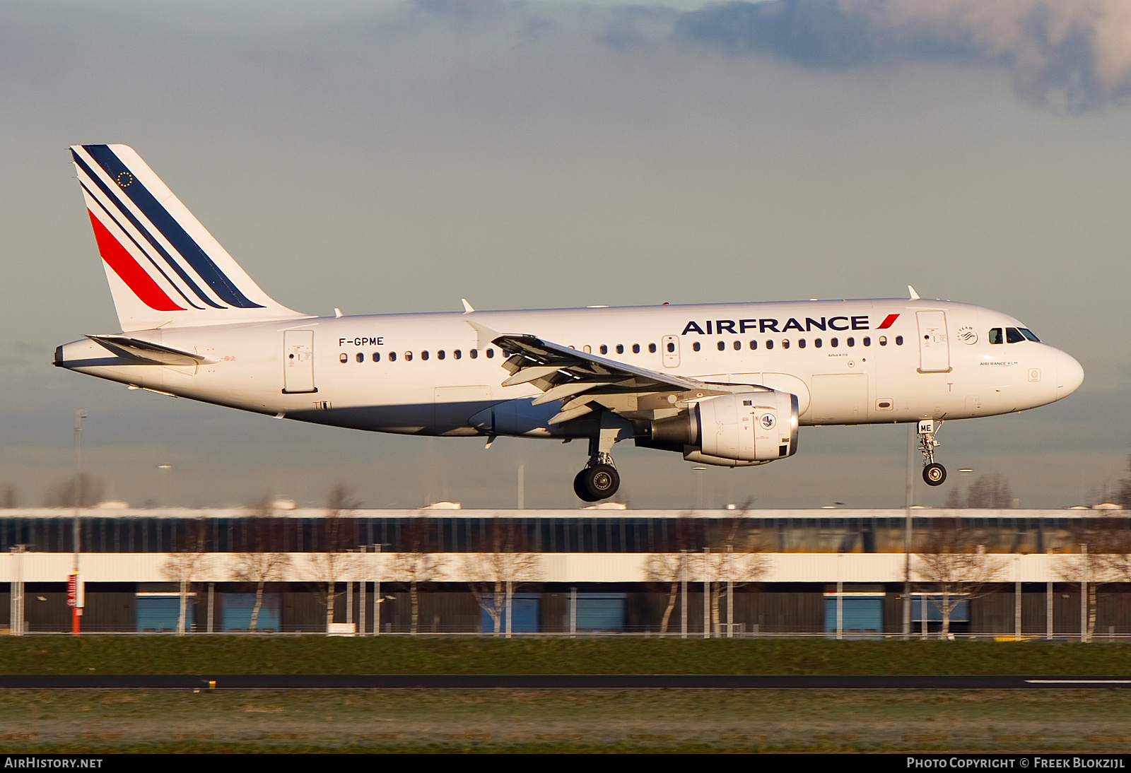 Aircraft Photo of F-GPME | Airbus A319-113 | Air France | AirHistory.net #350252