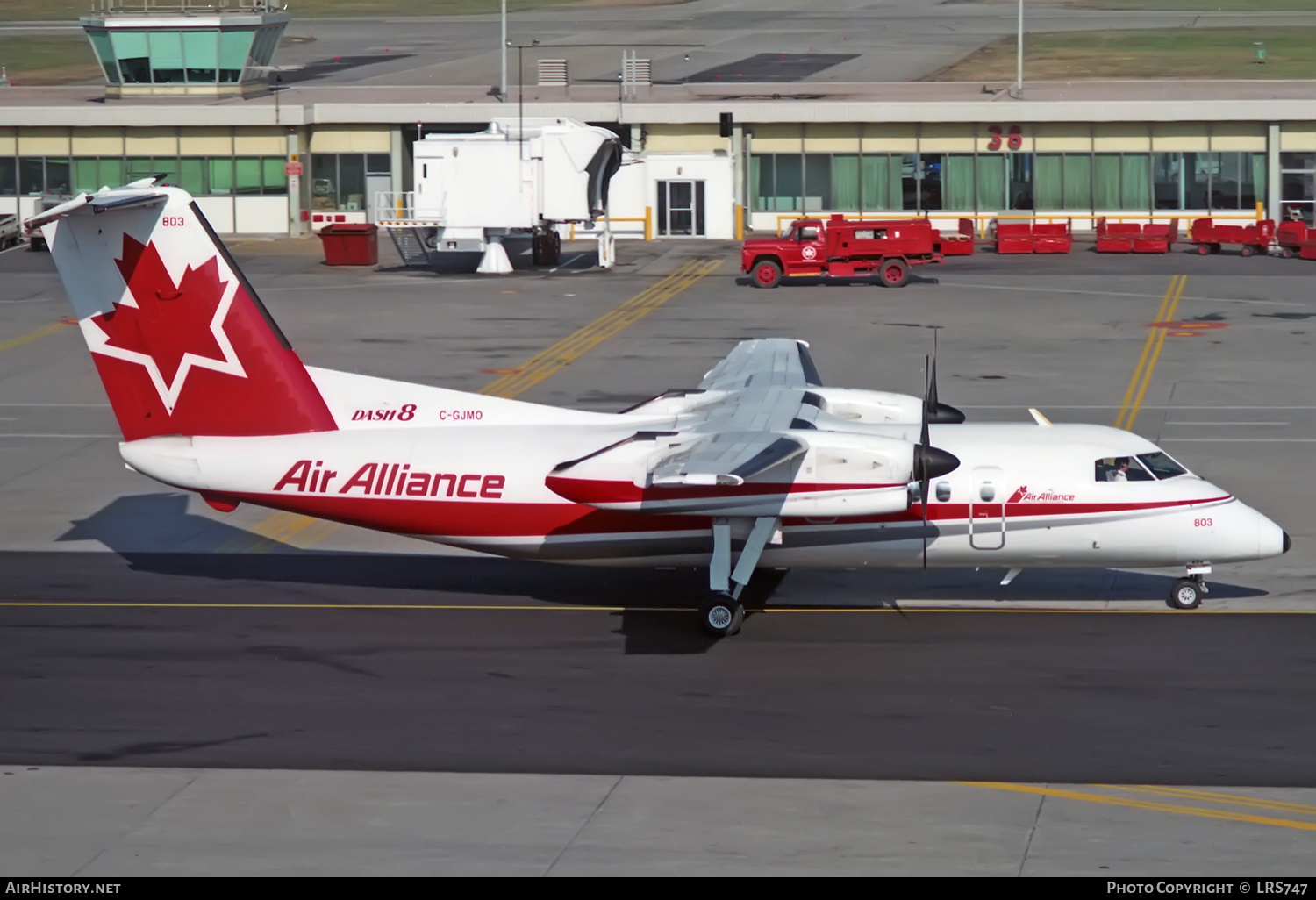 Aircraft Photo of C-GJMO | De Havilland Canada DHC-8-102 Dash 8 | Air Alliance | AirHistory.net #350286