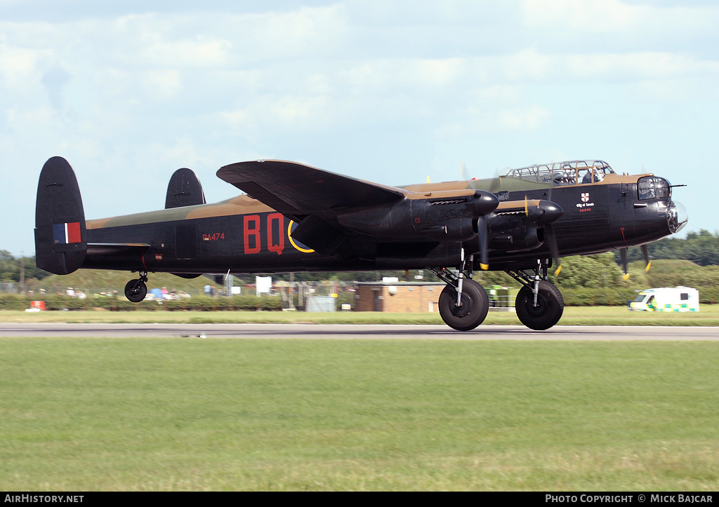 Aircraft Photo of PA474 | Avro 683 Lancaster B1 | UK - Air Force | AirHistory.net #350305