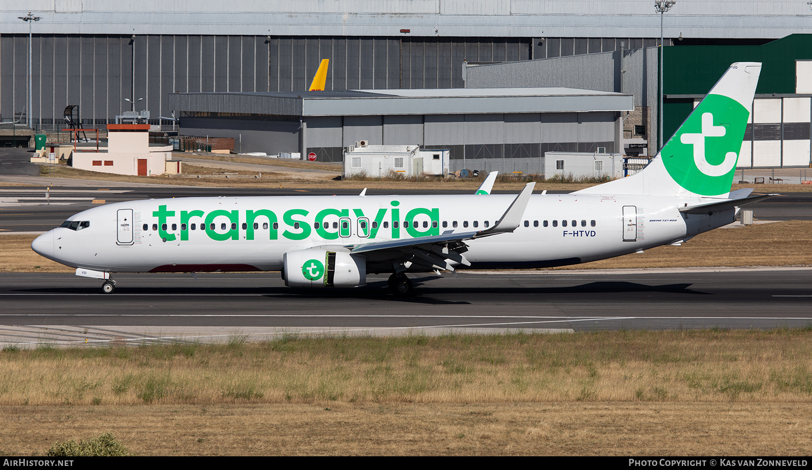 Aircraft Photo of F-HTVD | Boeing 737-800 | Transavia | AirHistory.net #350322