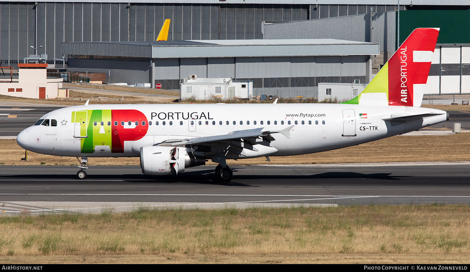 Aircraft Photo of CS-TTK | Airbus A319-111 | TAP Air Portugal | AirHistory.net #350325