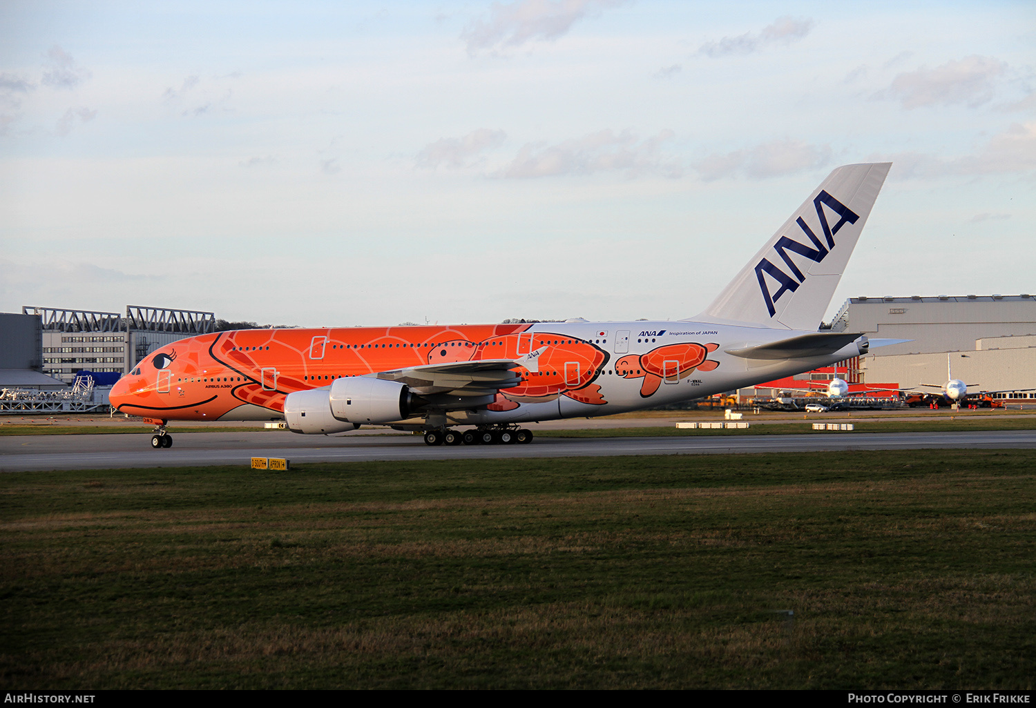 Aircraft Photo of F-WWAL | Airbus A380-841 | All Nippon Airways - ANA | AirHistory.net #350329