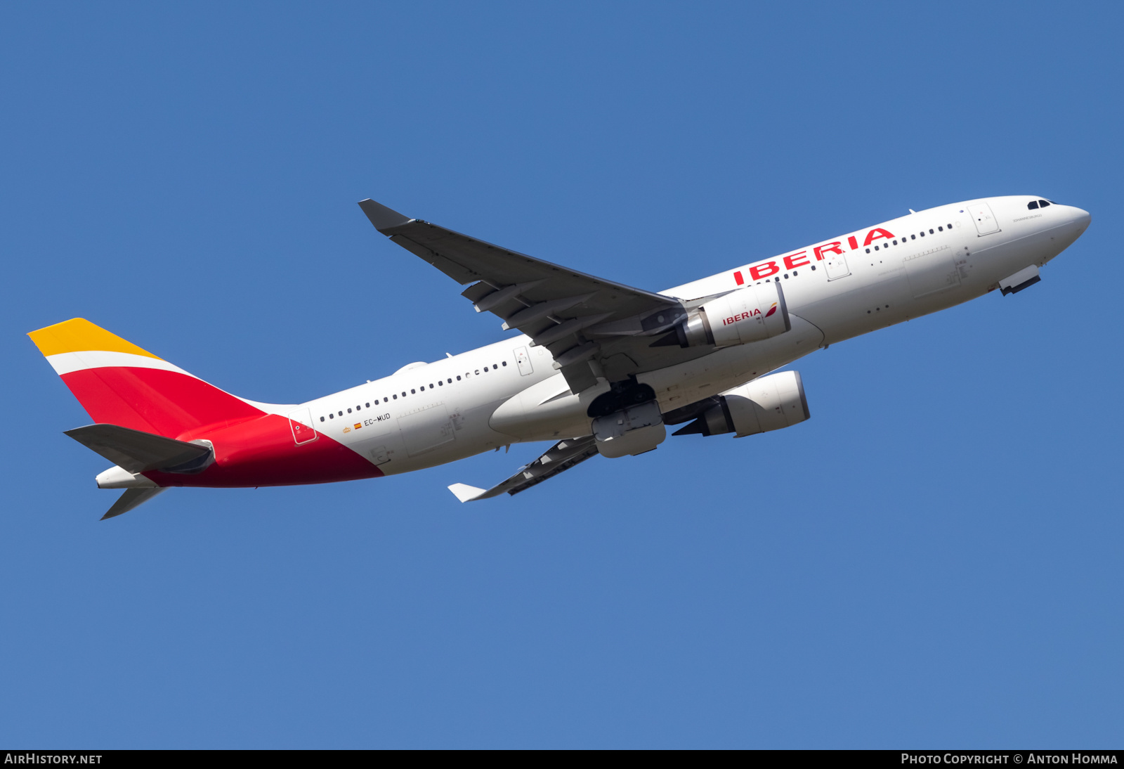 Aircraft Photo of EC-MUD | Airbus A330-202 | Iberia | AirHistory.net #350335