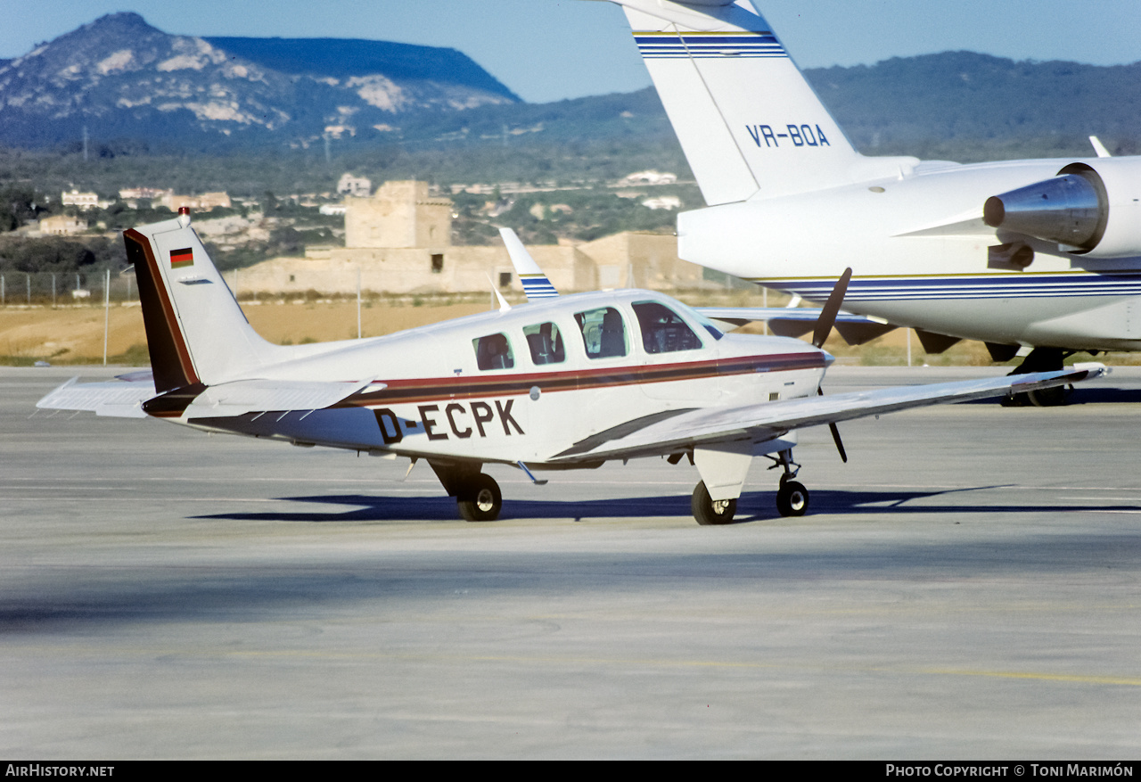 Aircraft Photo of D-ECPK | Beech 33 Debonair | AirHistory.net #350342