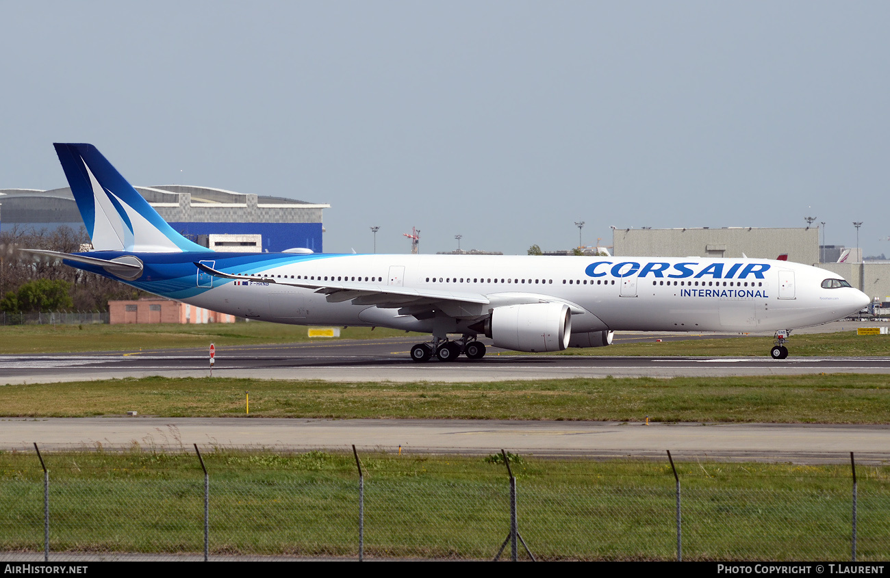 Aircraft Photo of F-HRNB | Airbus A330-941N | Corsair International | AirHistory.net #350369