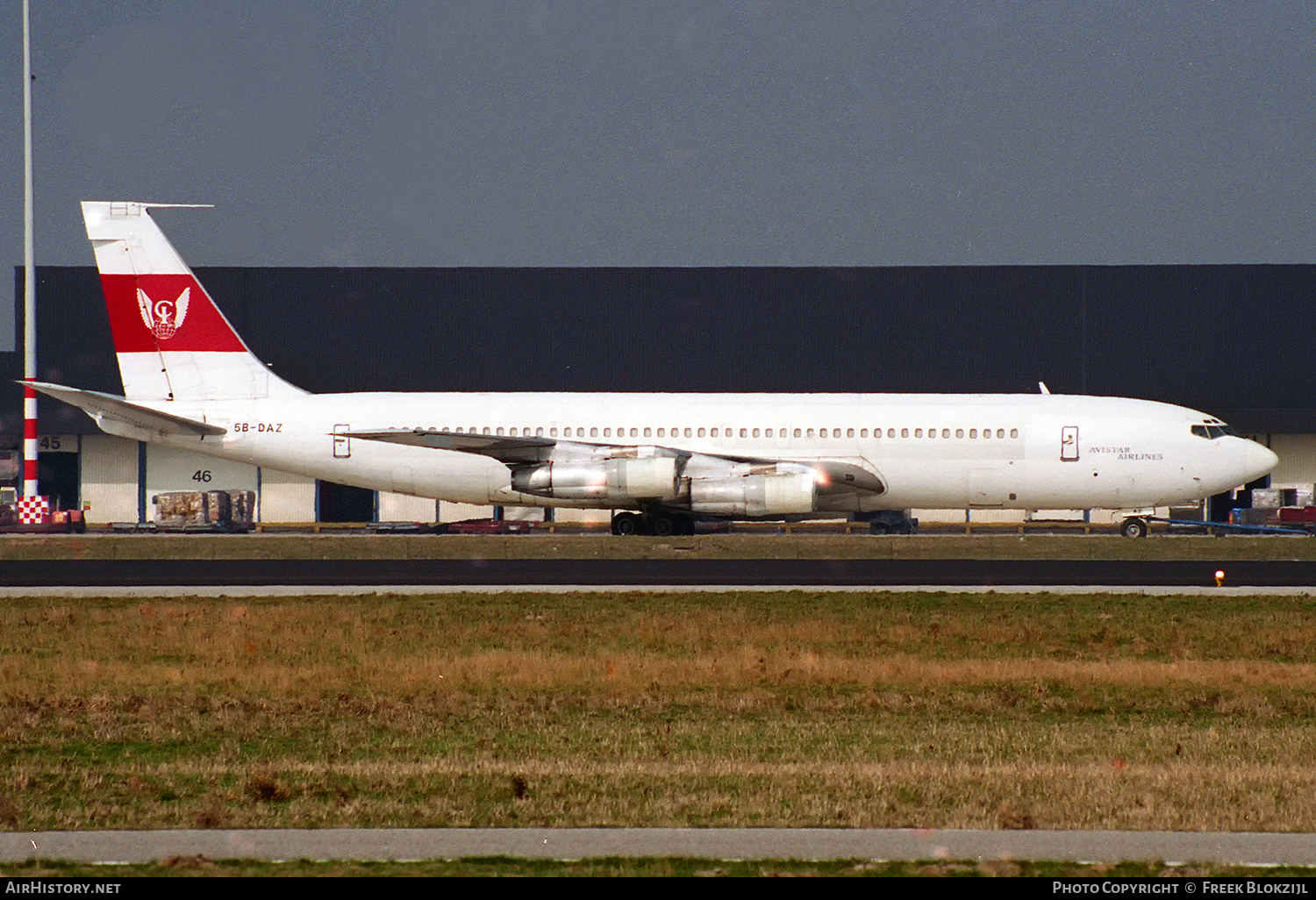 Aircraft Photo of 5B-DAZ | Boeing 707-328C | Avistar Airlines | AirHistory.net #350371