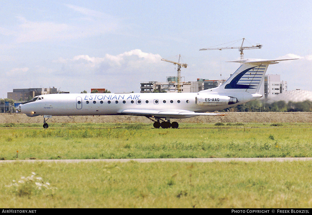 Aircraft Photo of ES-AAG | Tupolev Tu-134A-3 | Estonian Air | AirHistory.net #350372