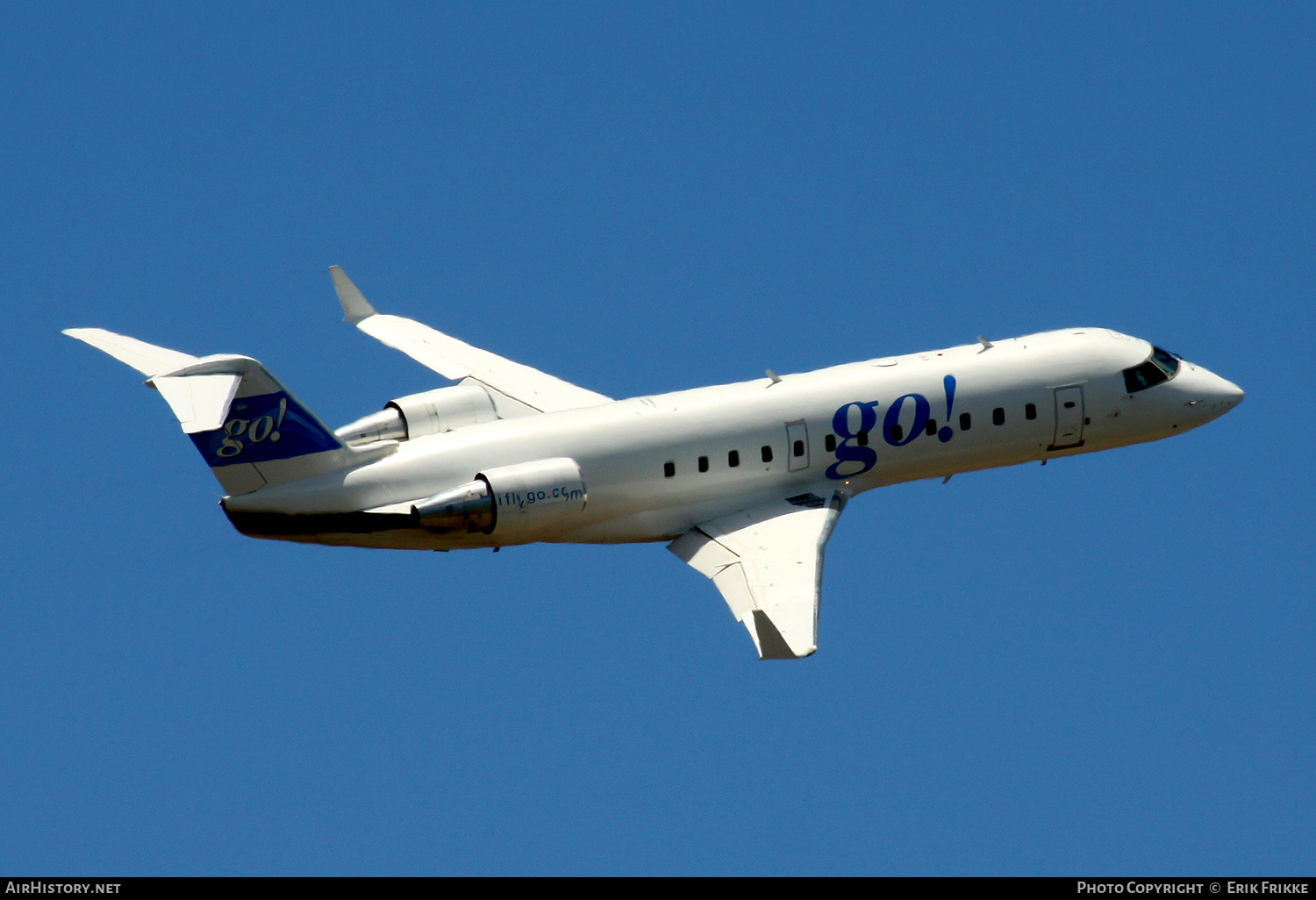 Aircraft Photo of N37342 | Bombardier CRJ-200LR (CL-600-2B19) | Go! | AirHistory.net #350380