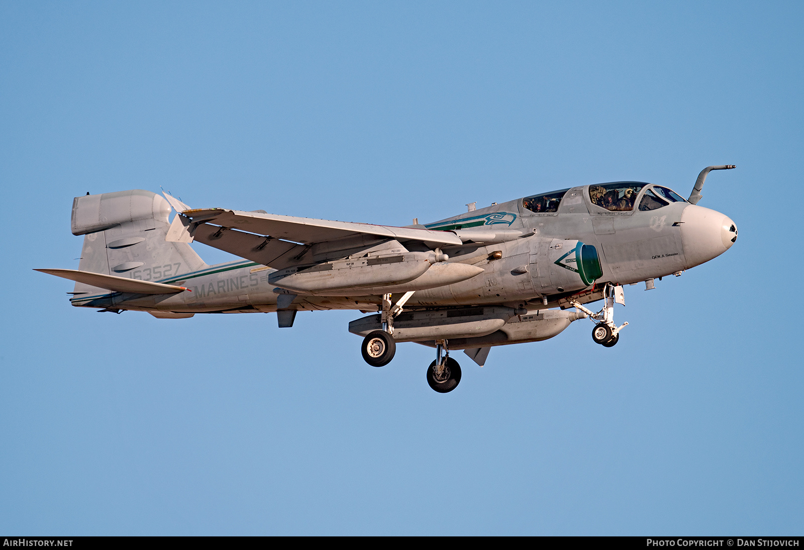 Aircraft Photo of 163527 | Grumman EA-6B Prowler (G-128) | USA - Marines | AirHistory.net #350385