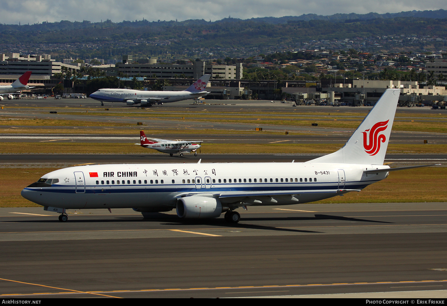 Aircraft Photo of B-5431 | Boeing 737-86N | Air China | AirHistory.net #350386