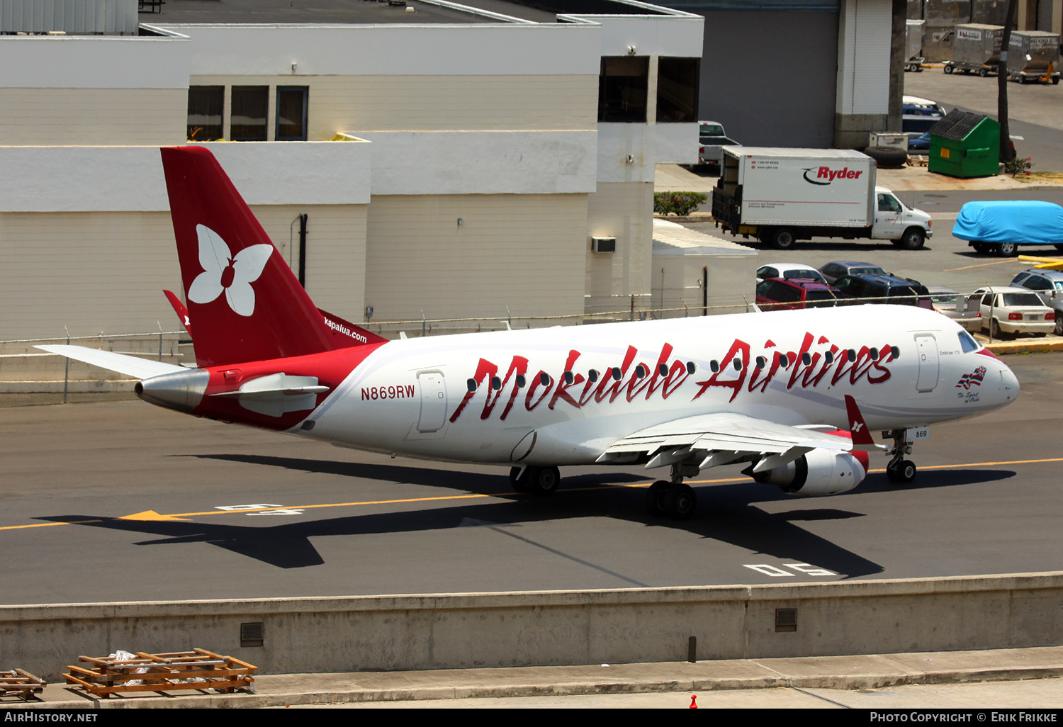 Aircraft Photo of N869RW | Embraer 170SE (ERJ-170-100SE) | Mokulele Airlines | AirHistory.net #350387