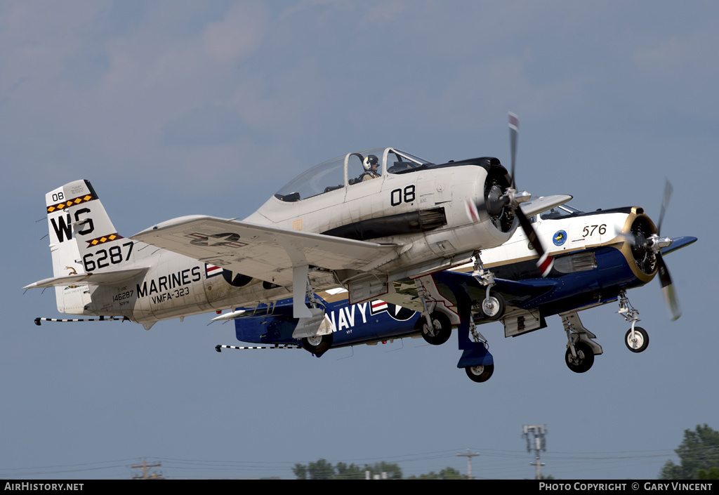 Aircraft Photo of N28YM / 146287 | North American T-28C Trojan | USA - Marines | AirHistory.net #350389