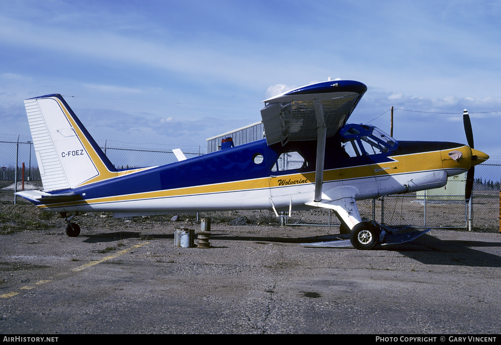 Aircraft Photo of C-FOEZ | De Havilland Canada DHC-2 Turbo Beaver Mk.3 | Wolverine Air | AirHistory.net #350392