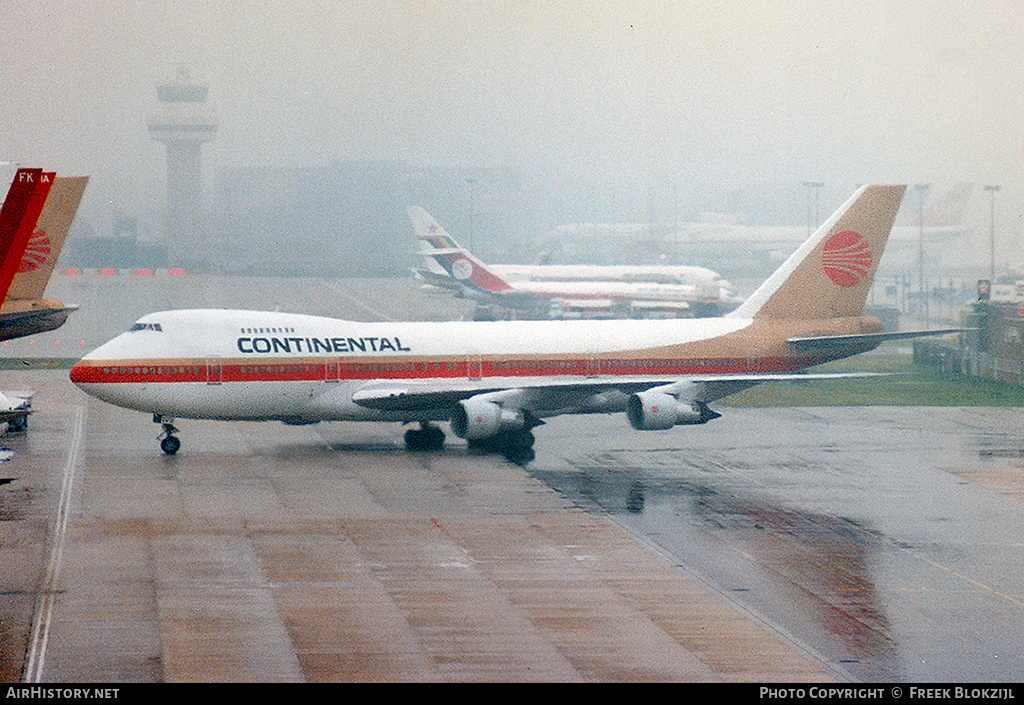 Aircraft Photo of N33021 | Boeing 747-243B | Continental Airlines | AirHistory.net #350407